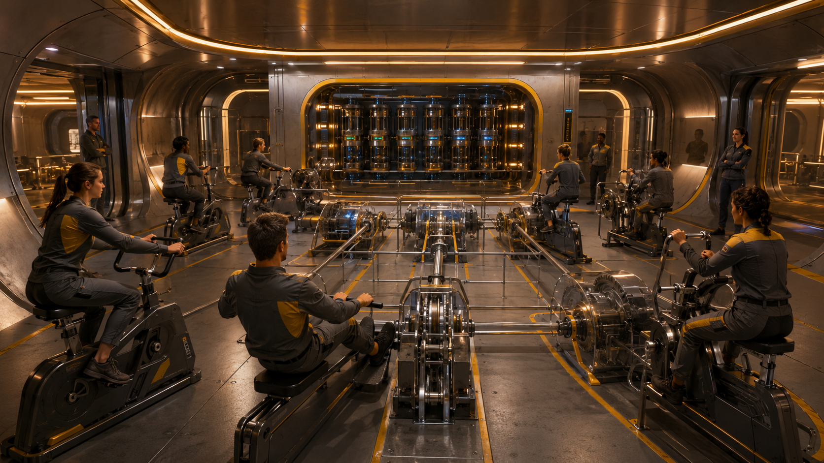 Mechanical energy training room